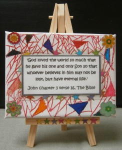 JOHN 3:16 CRAFT