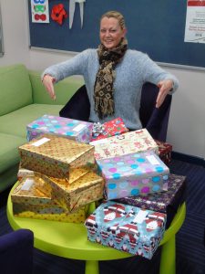 The Hub's Shoeboxes